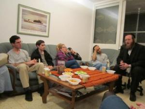 פפנהיים במפגש עם תא נת"ע באוני' ת"א. גשר לעולם החרדי