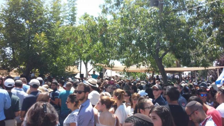 עם ישראל במיטבו. הלווית מקס שטיינברג