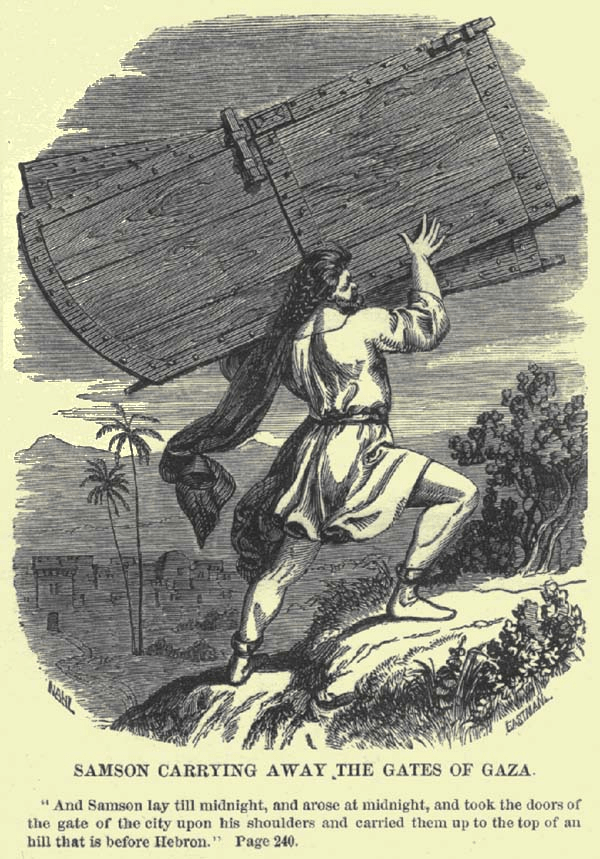 שמשון נושא את שערי עזה - האם גם צה''ל יכול?