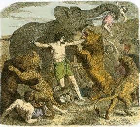 עבדים נטרפים לשם בידור המנצחים - גורל היהודים של גורדון 