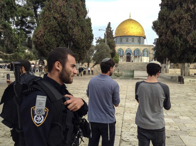 הר הבית בתמונה אופיינית. השבוע