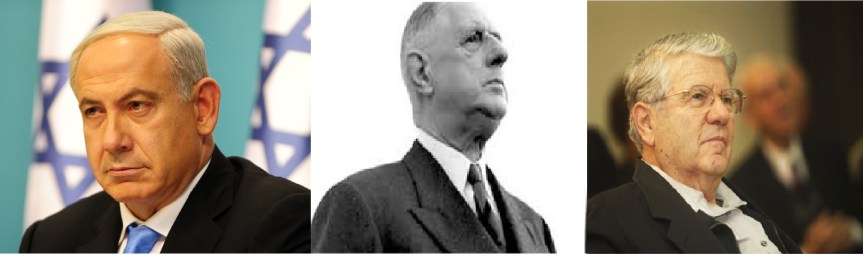 נברק -  דה גול - נתניהו