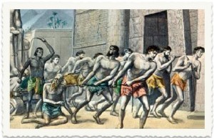 עבדים - מי למי? העבדים כבר מושכים את הנוגש למען יעבידם המרכז נע שמאלה מהר מהשמאל