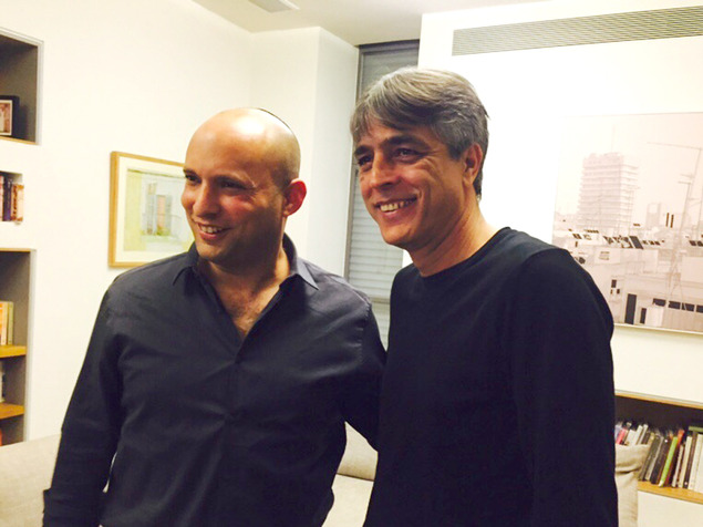 אוחנה ובנט. צילום: דוברות הבית היהודי.