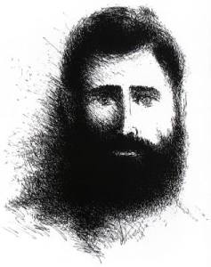 שרטוט של עמוס אריכא י"ח ברנר - נביאנו לא נביאם