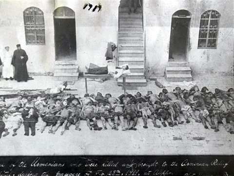 שואה? מה פתאום, סתם כמה גופות של מיליון וחצי ארמנים. 