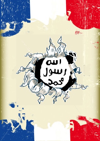 קיומו של דאע"ש חורך את העולם הטריקולורי